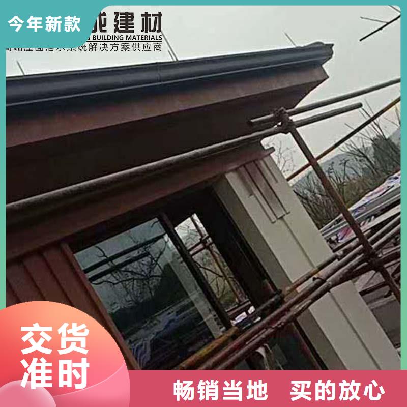 彩钢雨水管安装照片图全国走货