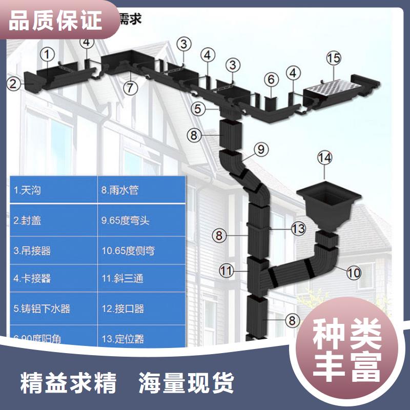 120*150金属雨水管实体厂家