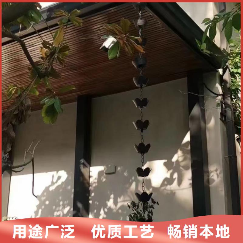 铝代木古建悬鱼施工