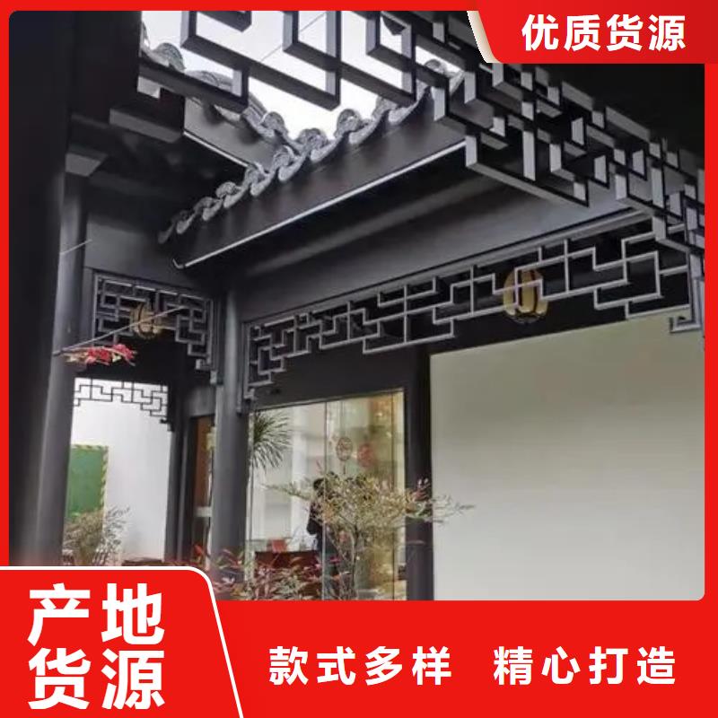 铝代木古建六角亭订制