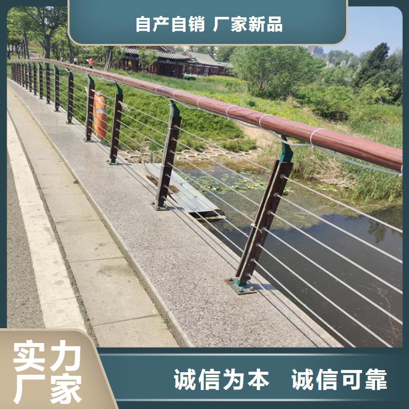 辽宁批发展鸿碳钢喷塑桥梁护栏结实耐用