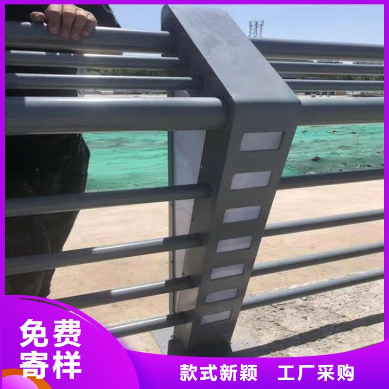 钢管氟碳漆桥梁防撞护栏货源充足