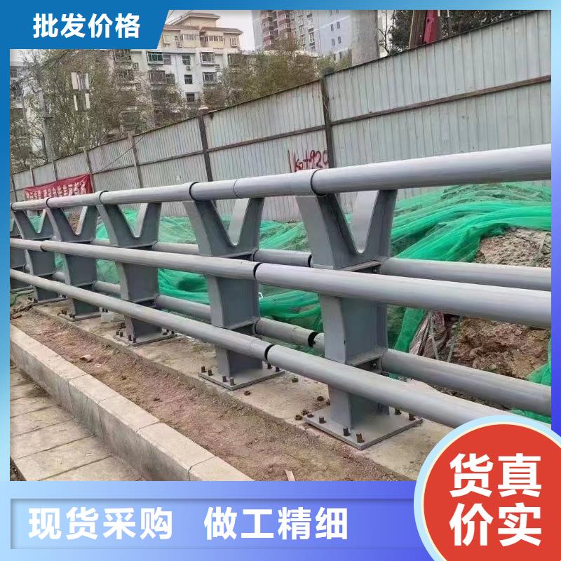 严选用料鑫方达不锈钢河道护栏河道栏杆护栏生产厂家
