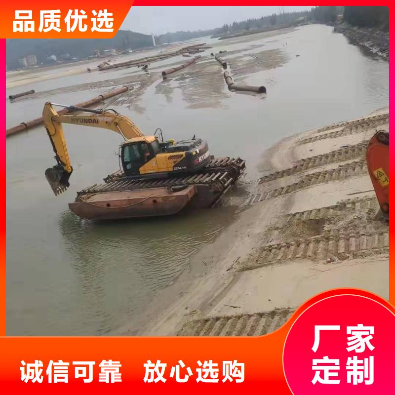 【连云港】咨询水上干活的挖掘机租赁质保一年