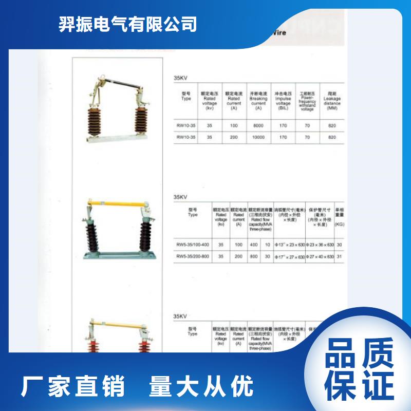 【跌落式熔断器】PRW12-15/200A浙江羿振电气有限公司