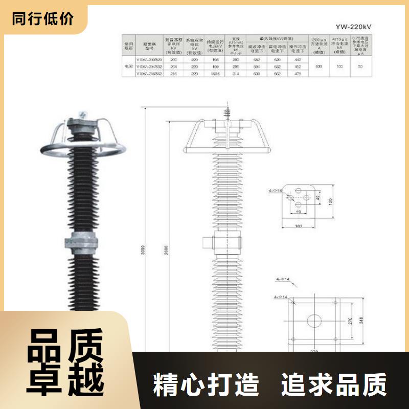 避雷器Y10W-108/281生产厂家