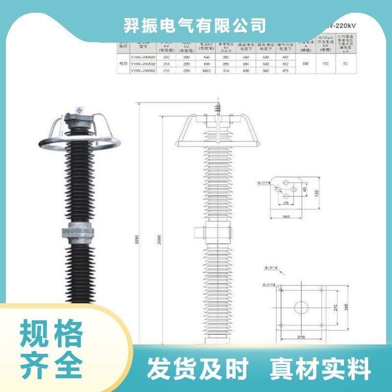 氧化锌避雷器Y10W-102/266【浙江羿振电气有限公司】