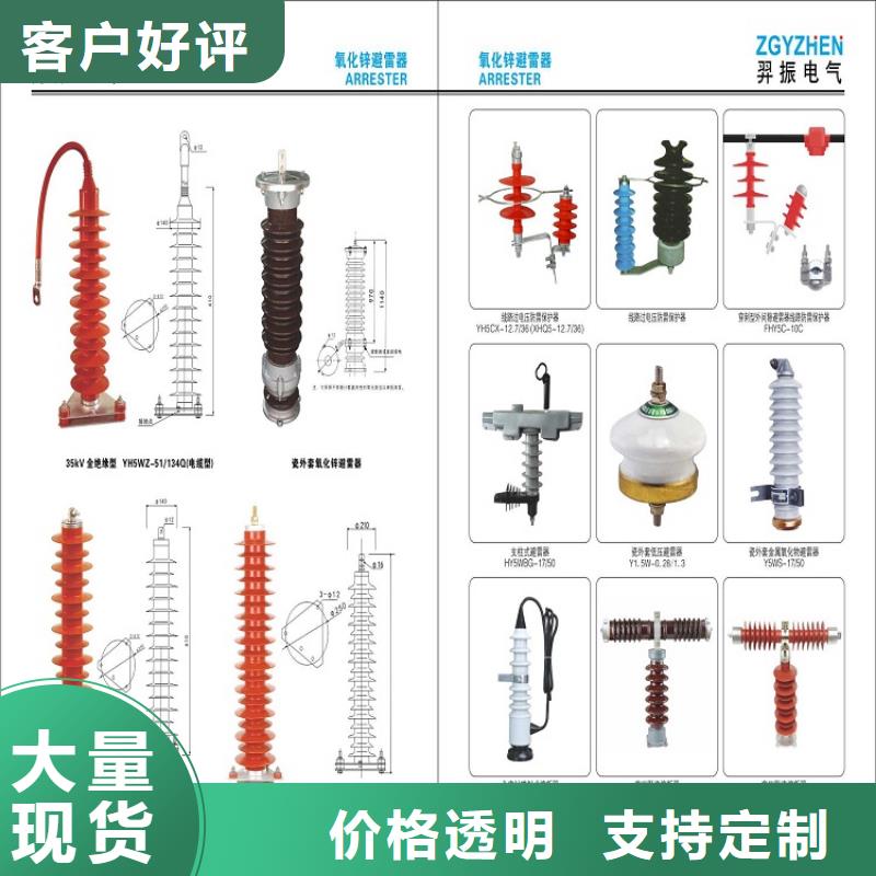 金属氧化物避雷器HY10WZ-51/134GY