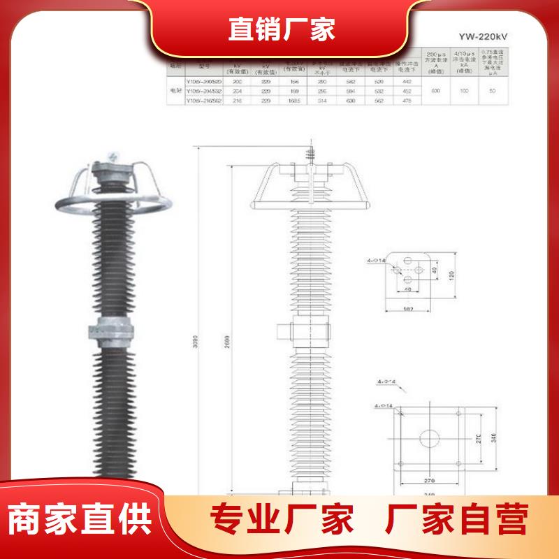 避雷器Y10W-108/281生产厂家