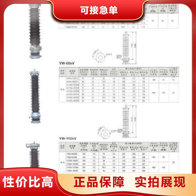 复合外套氧化锌避雷器YH5WX-51/134【羿振电气】