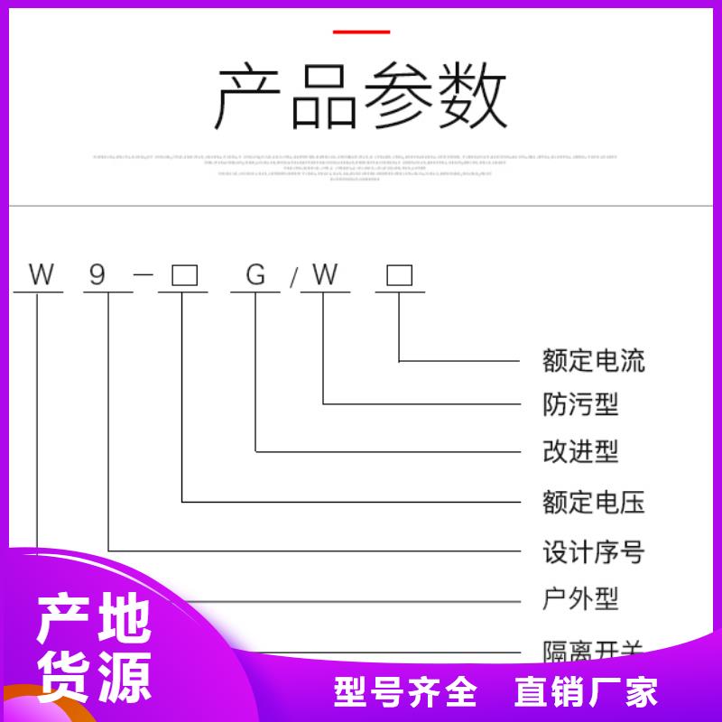 【羿振电气】高压隔离开关GW9-10G/1250A