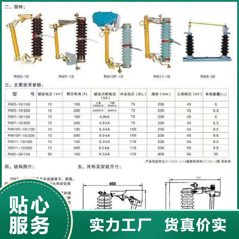 【高压熔断器】RW12-12F/200A