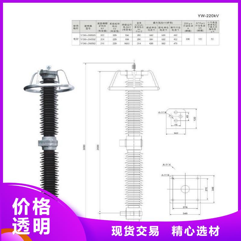 【羿振电力】避雷器YH5WS1-17/45