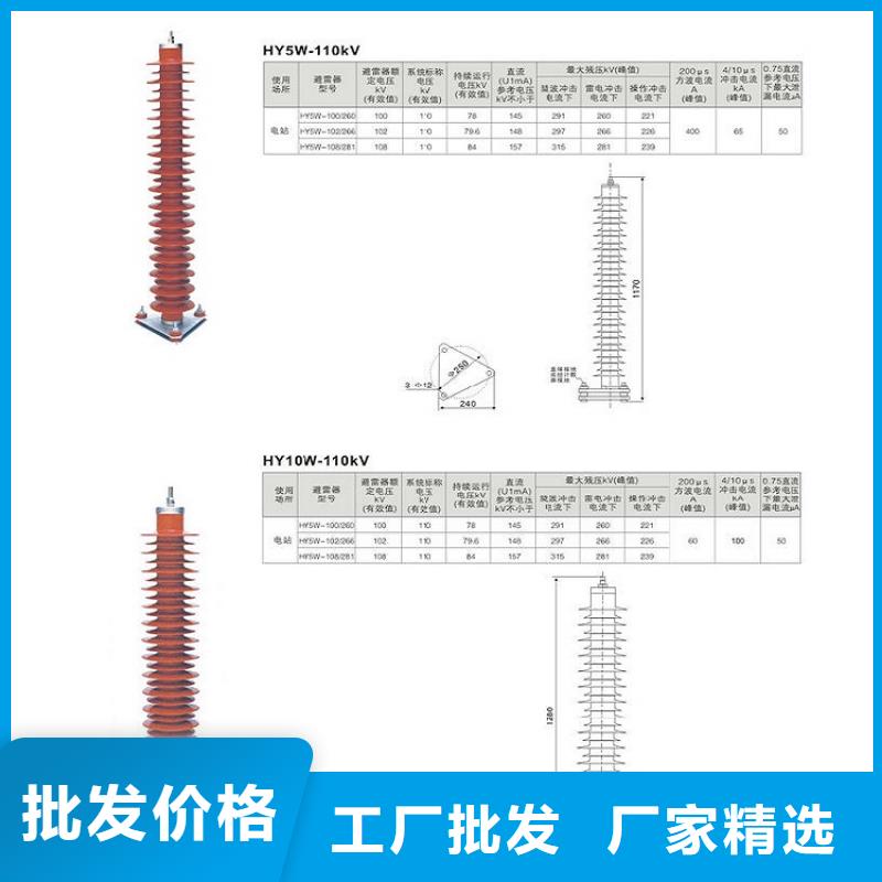 避雷器Y10W-200/496【羿振电力设备】