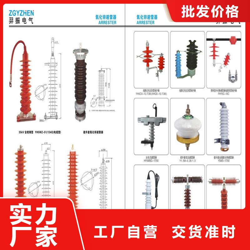 氧化锌避雷器HY5WX2-17/50-J实体厂家