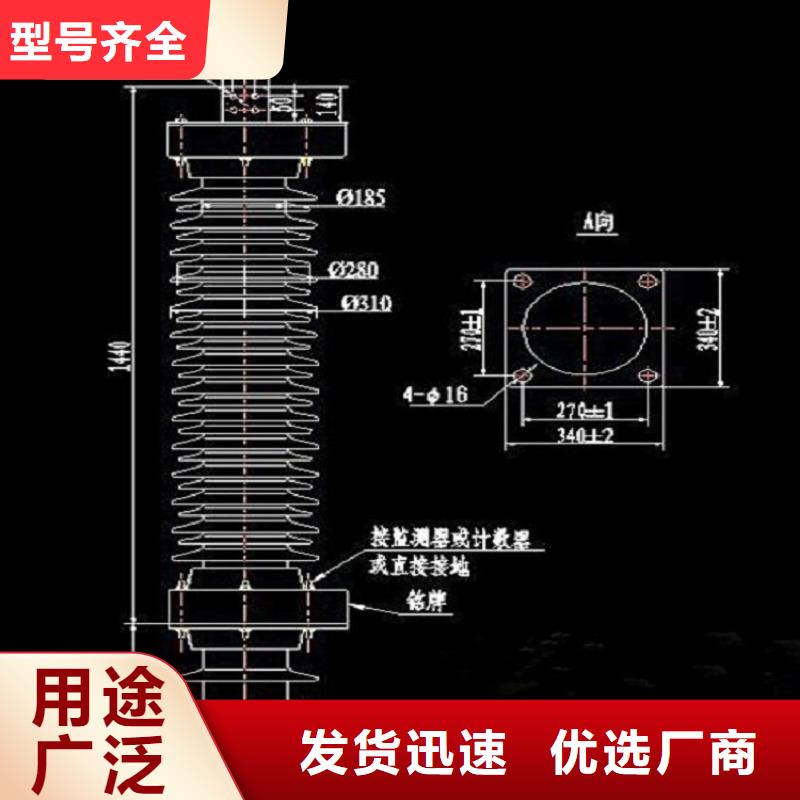 避雷器YH10WZ-90/235GY浙江羿振电气有限公司