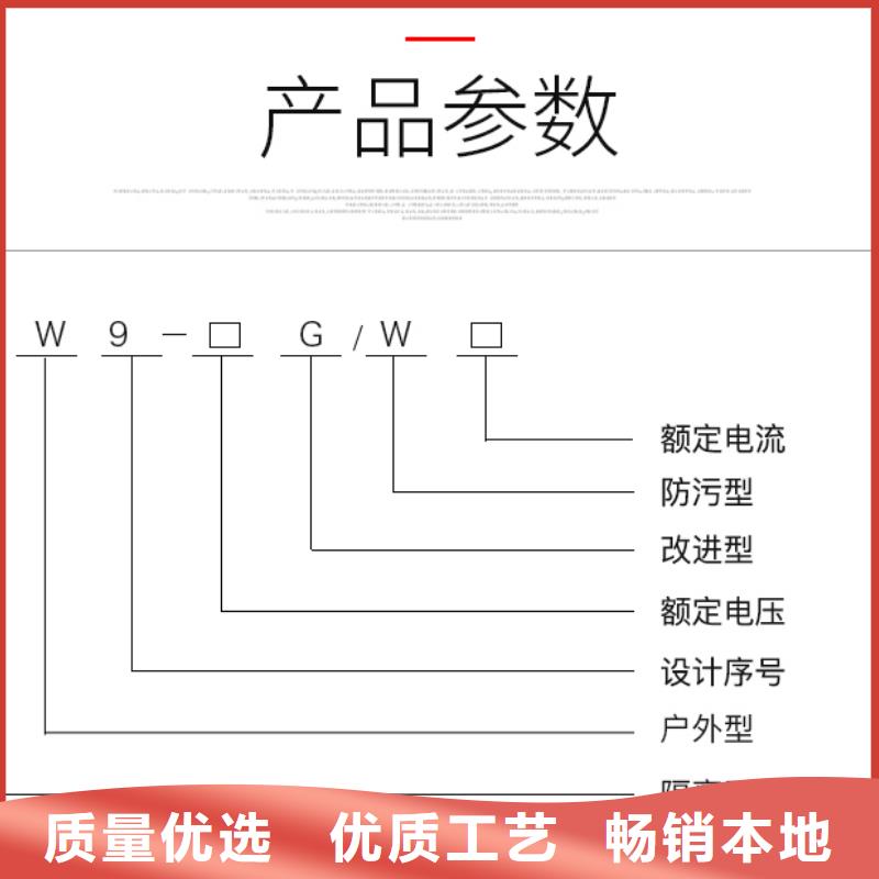 【隔离刀闸】单极隔离开关HGW9-10G(W)/630单柱立开,不接地,操作型式:手动