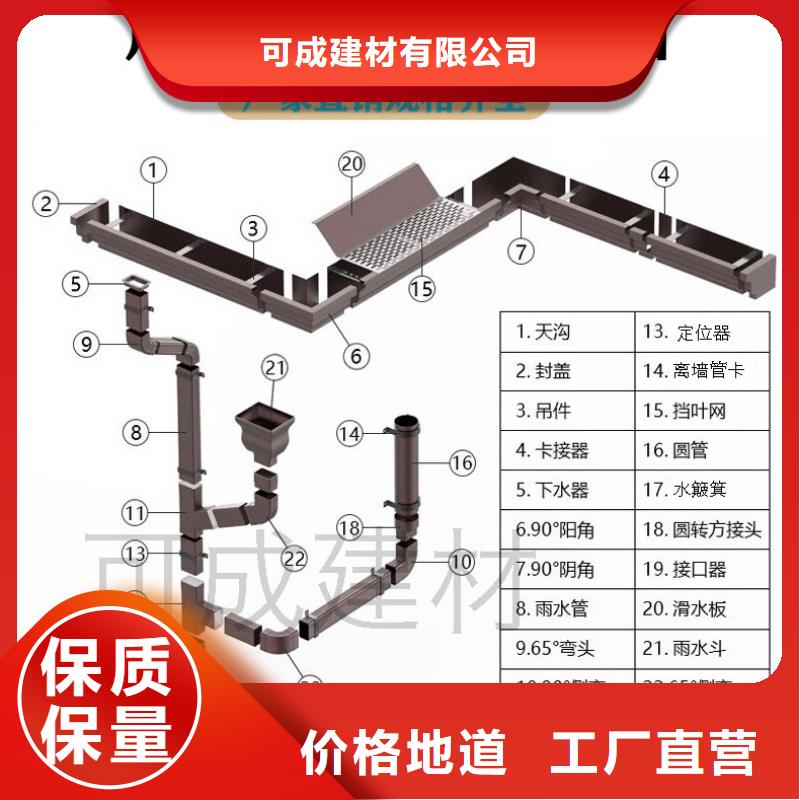 铝合金下水管价格价格