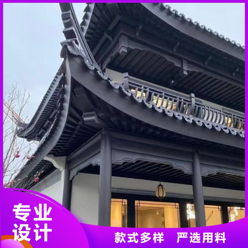 铝替木仿古苏派建筑安装