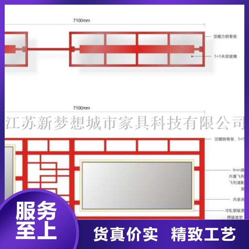 宣传栏路名牌灯箱标准工艺