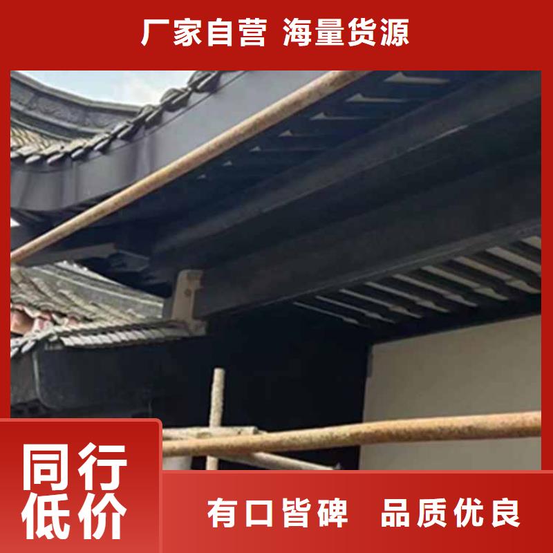 古建亭廊,【铝代木寺庙】客户好评