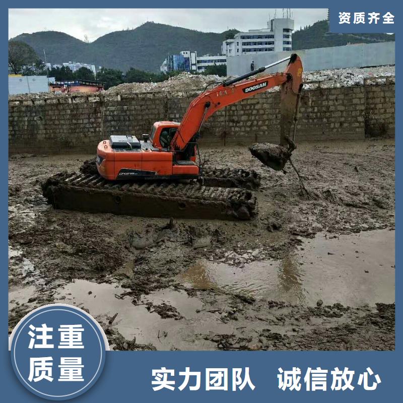 白沙县水陆挖掘机出租供应