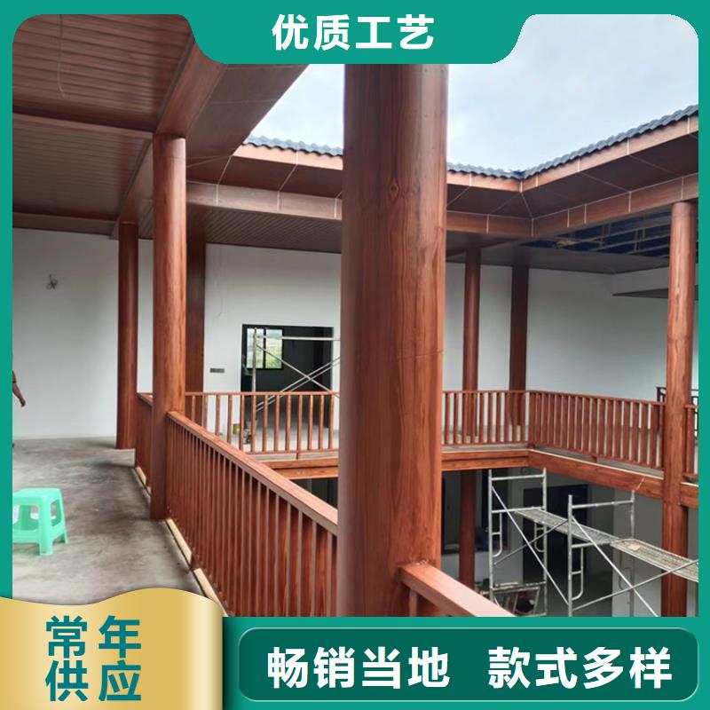 仿古园林建筑木纹漆厂家施工源头工厂